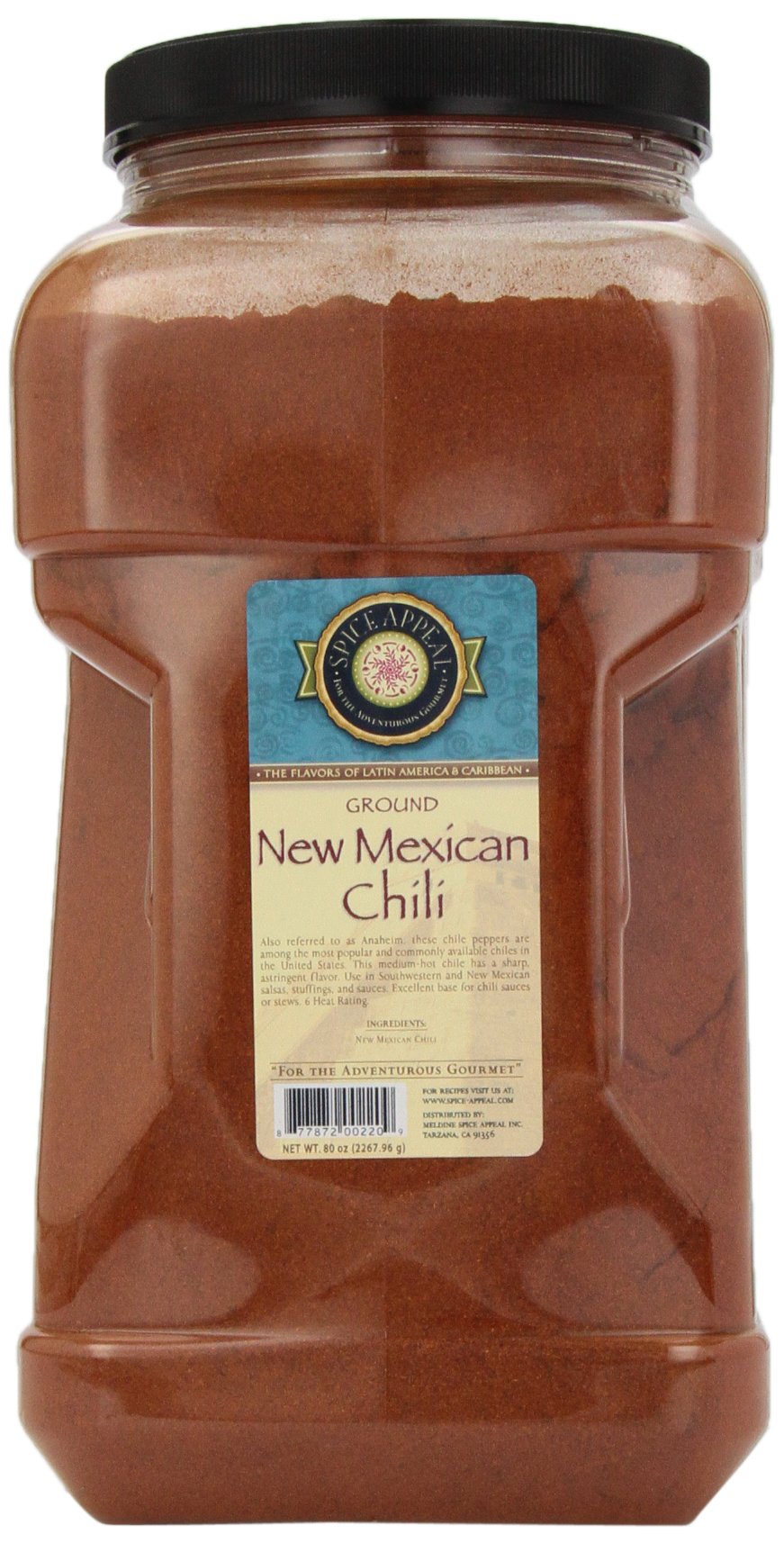 Spice Appeal New Mexican Chili Ground, 5 lbs