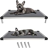 Vista 31 de FXW TitanNest - Cama elevada para perros a prueba de masticación, cuna elevada para uso en interiores, exteriores y campamentos, duradera y lavable