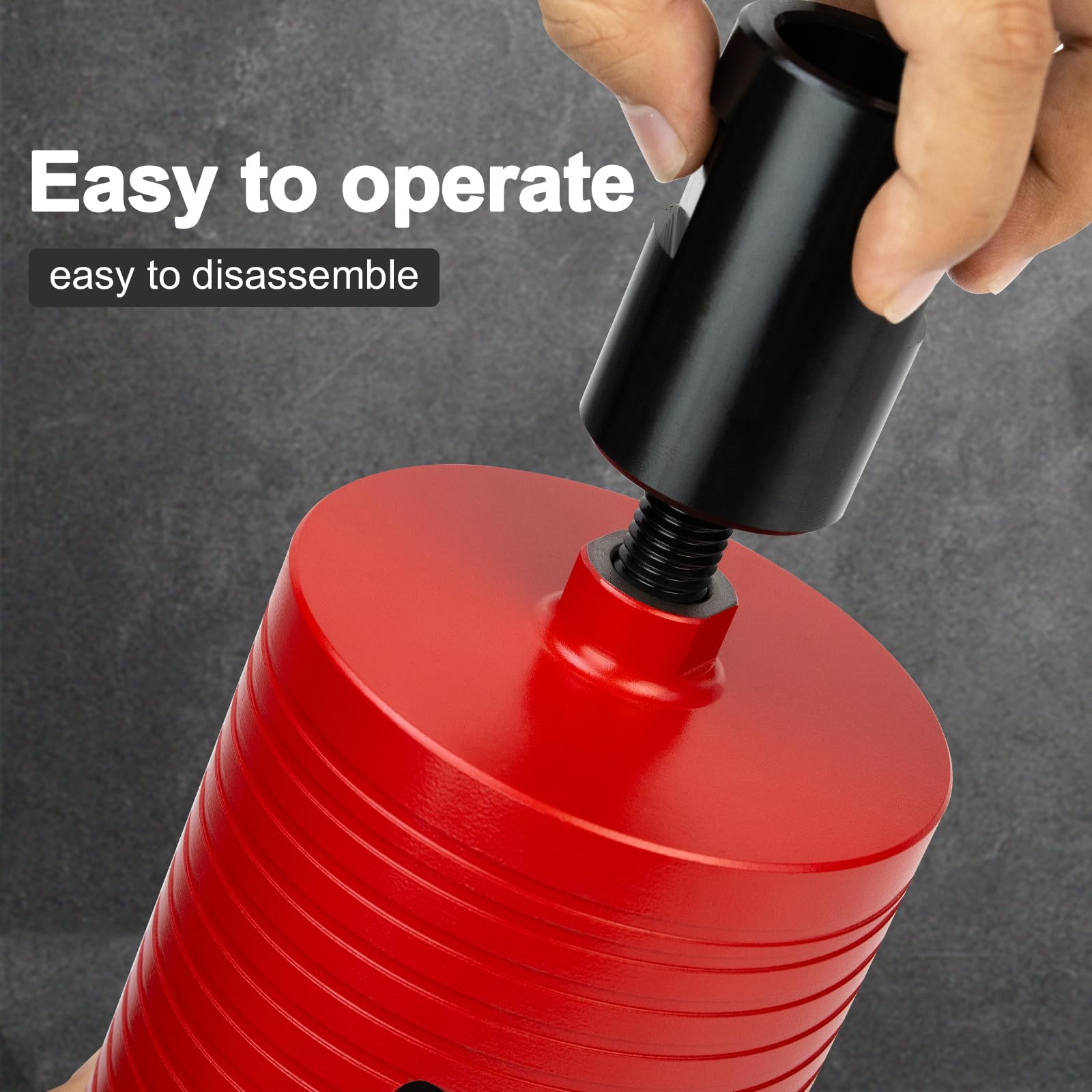 Core Drill Bit Adapter - 1 1/4"-7 to 5/8"-11 -4