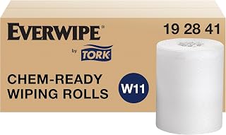 Everwipe by Tork Chem-Ready Wiping Rolls White, Make Your Own Wet Wipes, 6 x 90 wipes, 192841 (01-690)