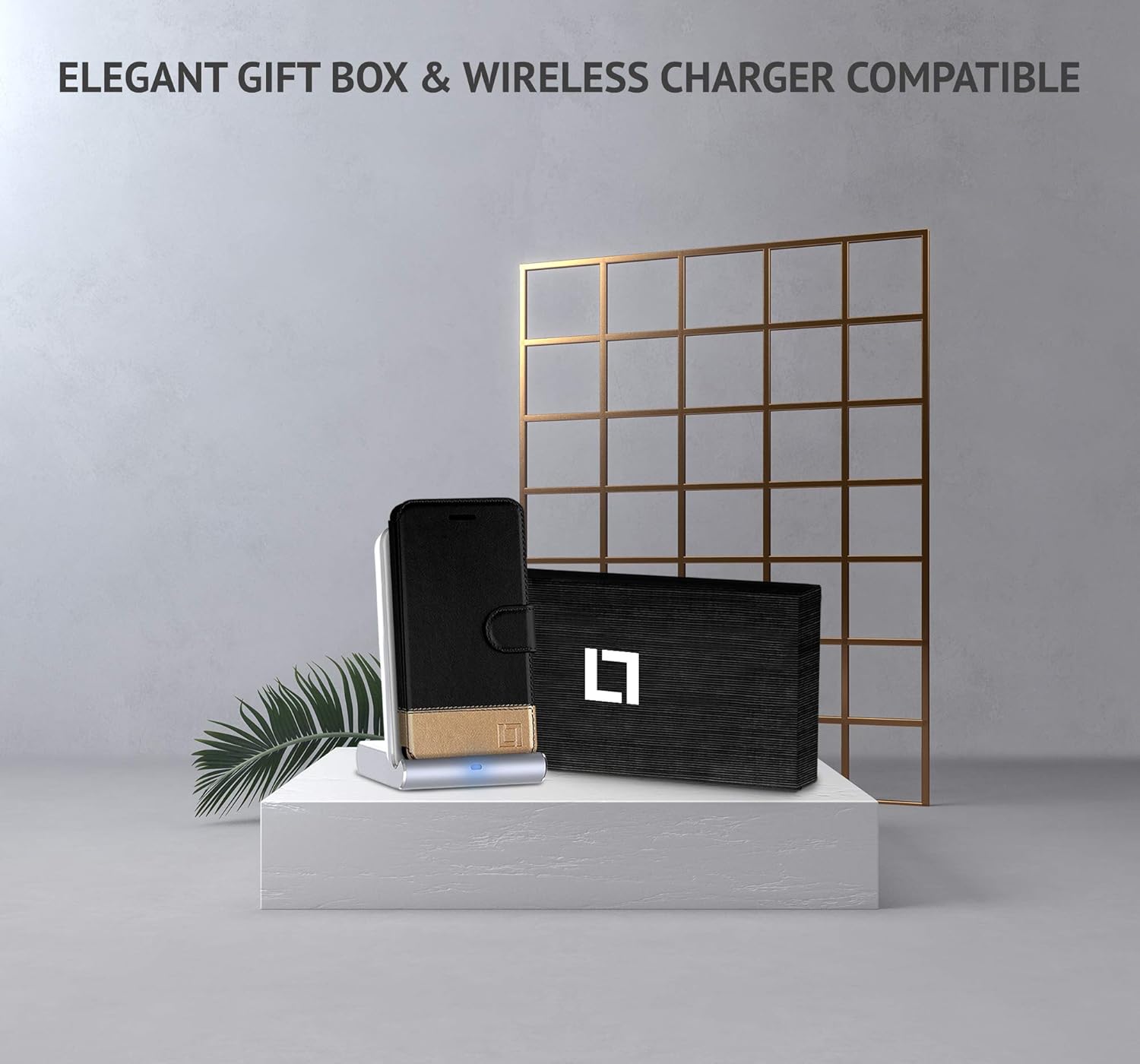 Exсluѕіvе Sресіаl LUPA Legacy iPhone 11 Wallet Case for Women and Men - Case with Card Holder - [Slim + Durable] - Faux Leather -Flip Cell Phone case- i Phone 11 Purse Cases - Folio Cover - Golden Dusk