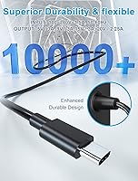 Vista 4 de Feirsh Cargador de 45 W para cubierta de vapor e interruptor adaptador de corriente de vapor USB-C rápido para Nintendo SwitchLiteOLEDXbox