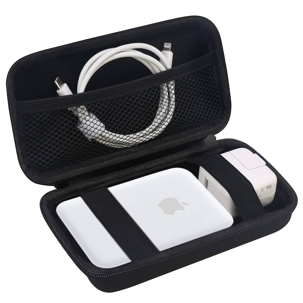 Apple MagSafeパック Amazon.com: Elonbo Carrying Case ​for Apple MagSafe Charger