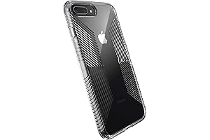 Speck Presidio Perfect-Clear Grip Case for iPhone 8 Plus/7 Plus