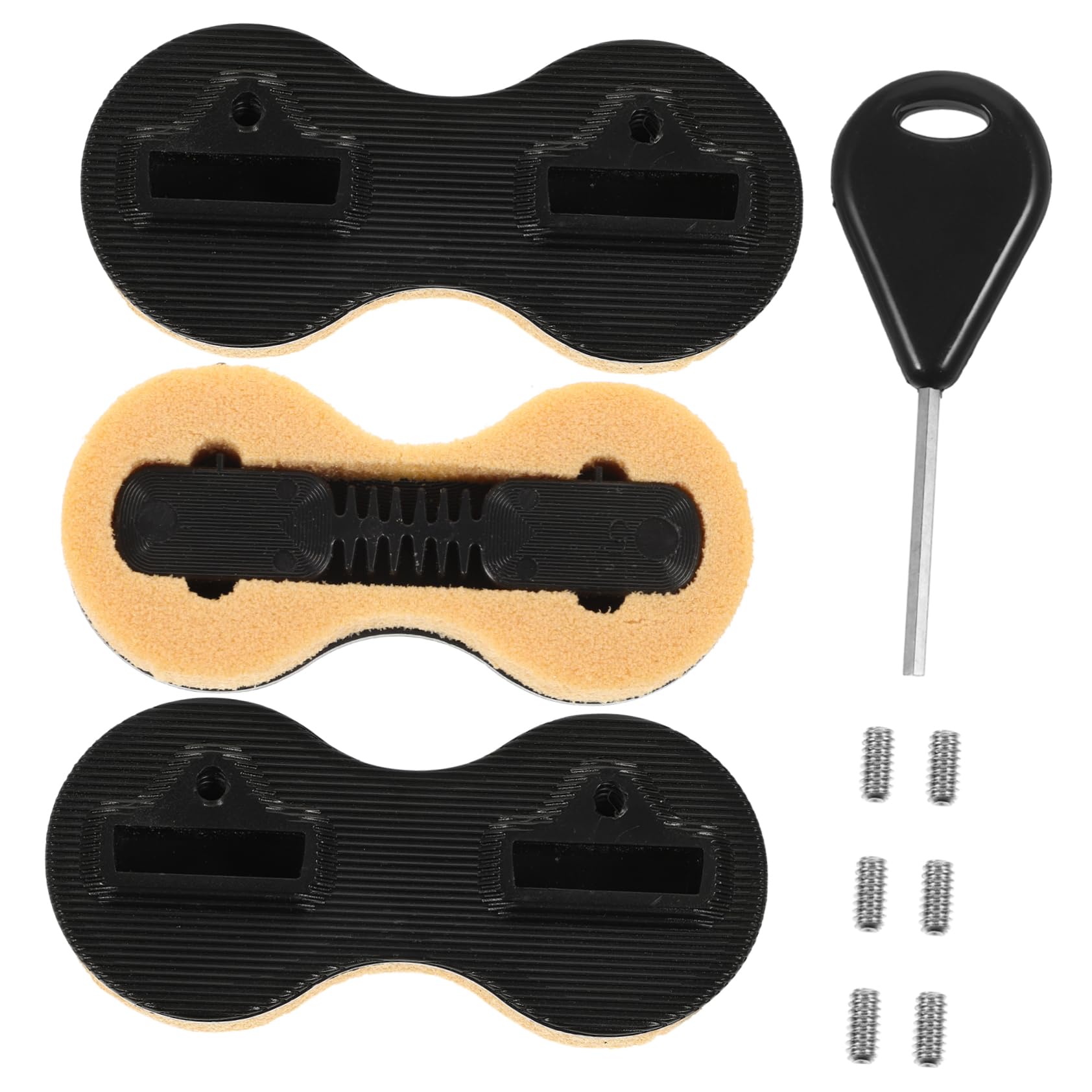 GANAZONO 1 Set Replaceable Plastic Fin Box for Surfing Sup Balance Tool for Water Separator Easy Installation Enhances Stability Control Waves Compatible with Fin Types