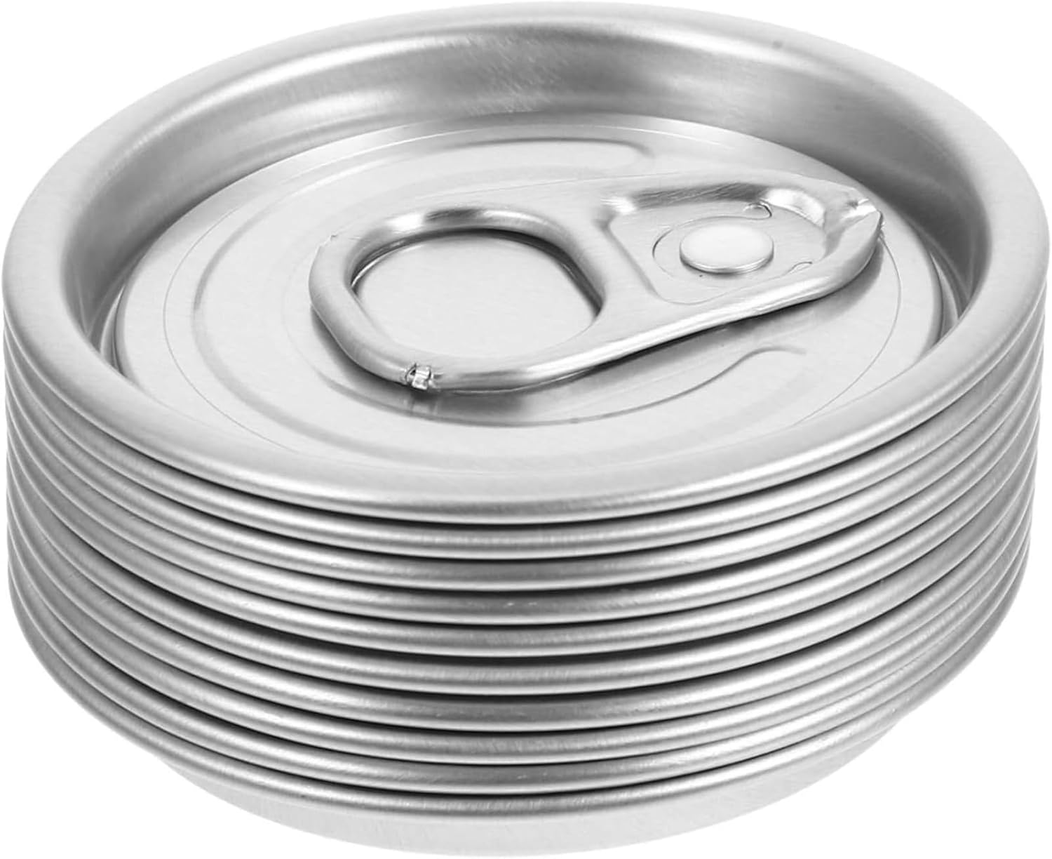 2000/3000/5000PCS Aluminum Can Sealer Lids Canning Lids Regular Mouth Wide Opening Beer Soda Can Lids Leak-Resistant Beverage Caps(2000Sets)