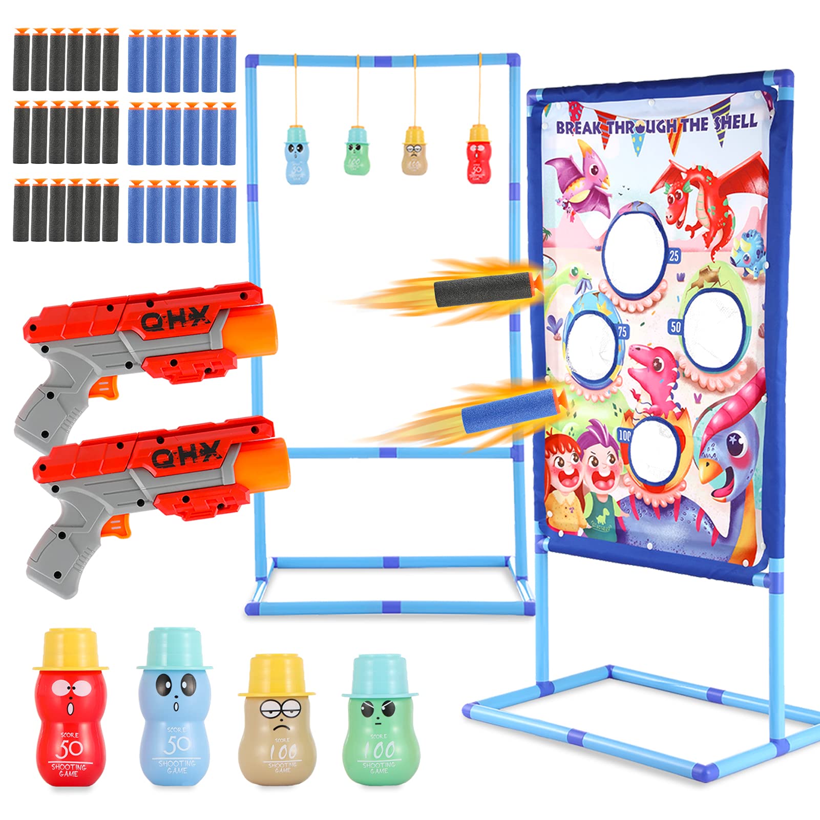 Shooting Game Toy Nerf Gun Shooting Set 