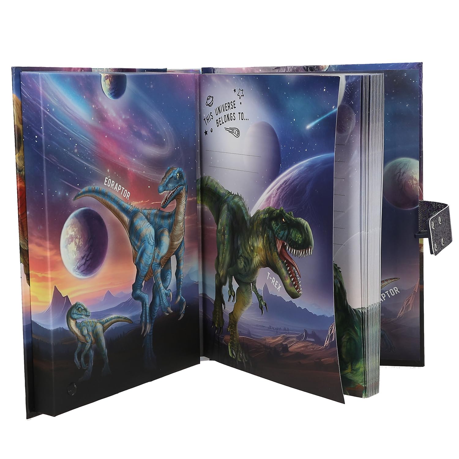 Enfant Depesche 13313 Dino World Galaxy - Réveil En Bleu Pour