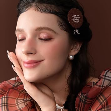 Flower Knows The Sweetie Bear 6-Color Makeup Palette, Soft Pink Peach