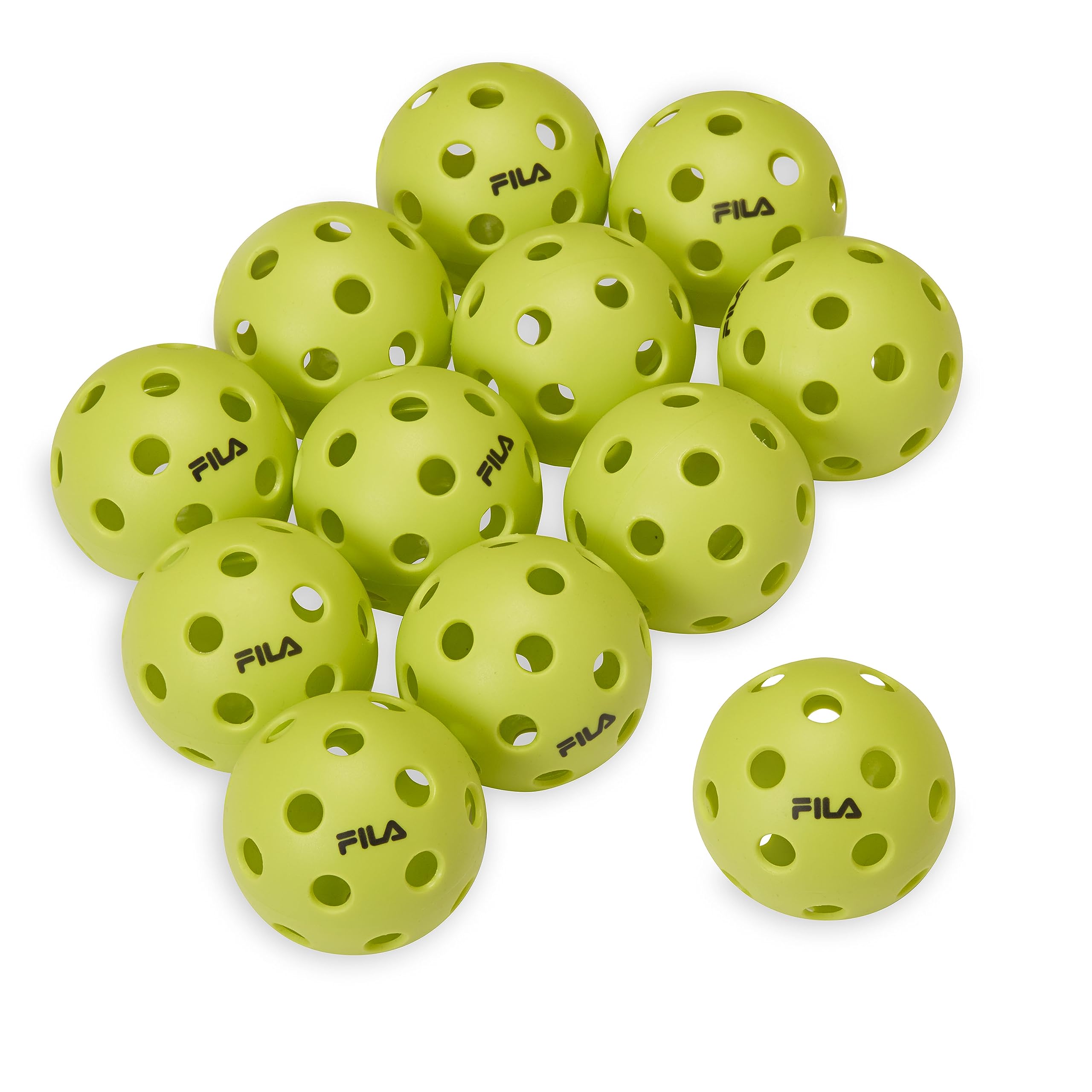 Amazon.com: FILA Accessories Indoor Pickleball Balls - Official