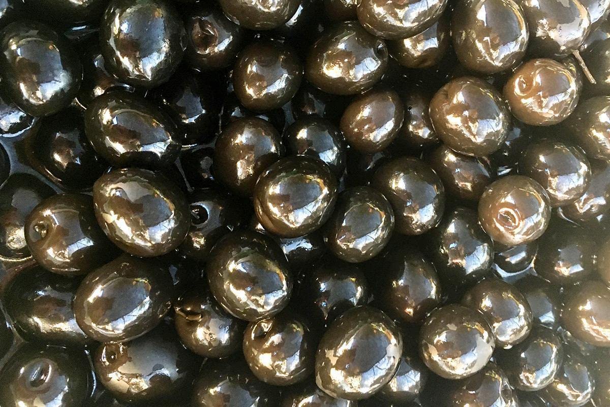 Aceitunas Cacereña Negra con Hueso (500 gr.)