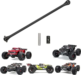 RCAWD CVD Driveshaft 148mm for 1/5 ARRMA 8S Outcast & KRATON 4X4 Blx RTR & EXB Roller Upgrades Parts, Dogbone Hop Ups for #ARA310923 Black