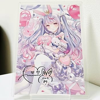 兎咲ミミ　誕生日2022ポストカード Amazon.co.jp: 兎咲ミミ 誕生日記念2023 直筆サイン ポスト