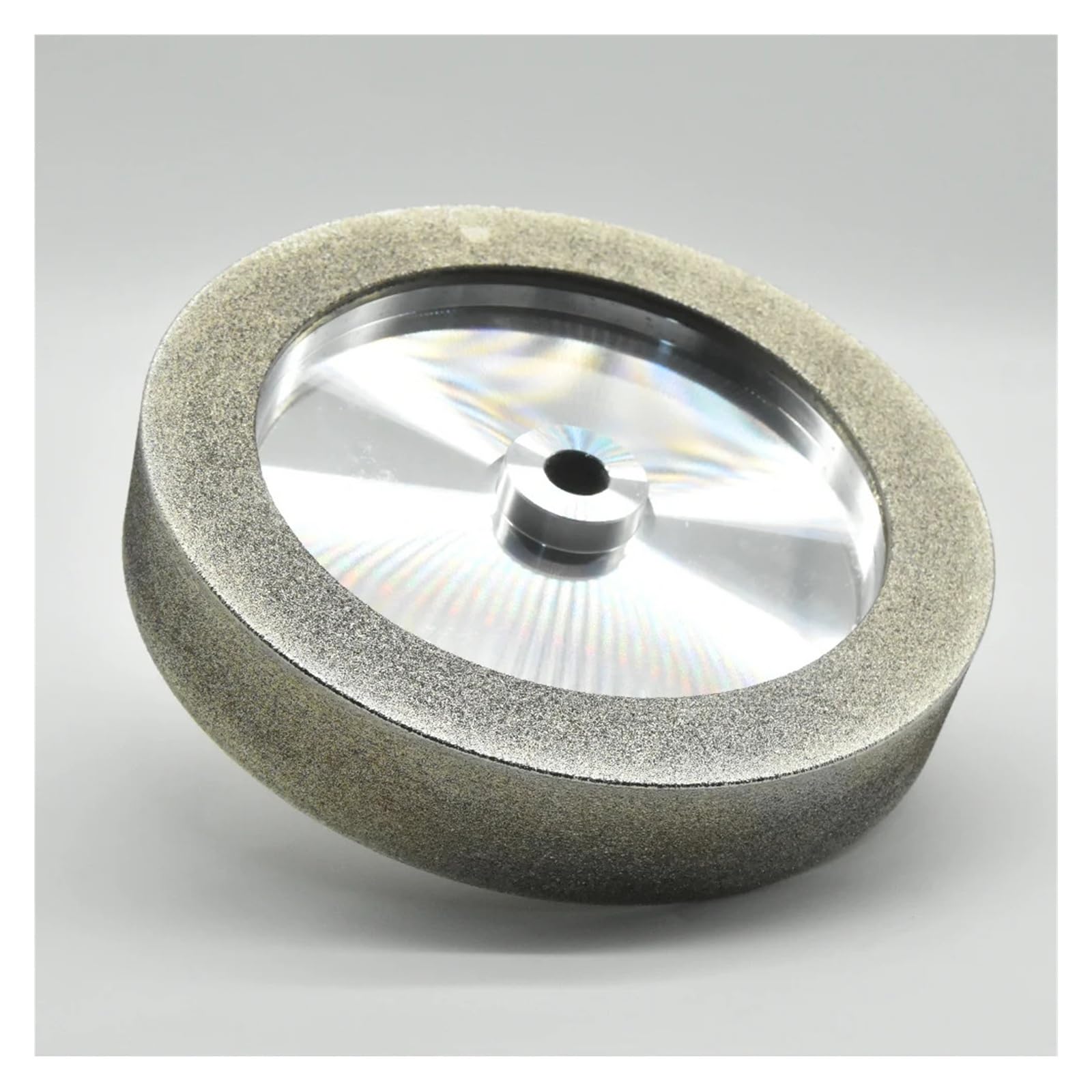 Mola CBN da 8 pollici, foro da 200 mm x 1,5 "5/8" | Grana 60 180 220 350 600 | for l'affilatura di utensili HSS e for tornitura del legno(60)