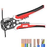WGGE WG-014 Self-Adjusting Insulation Wire Stripper. For stripping wire from AWG 10-24, 3 in 1 Automatic Wire Stripping Tool/Cutting Pliers Tool, Automatic Strippers with Cutters & Crimper 8