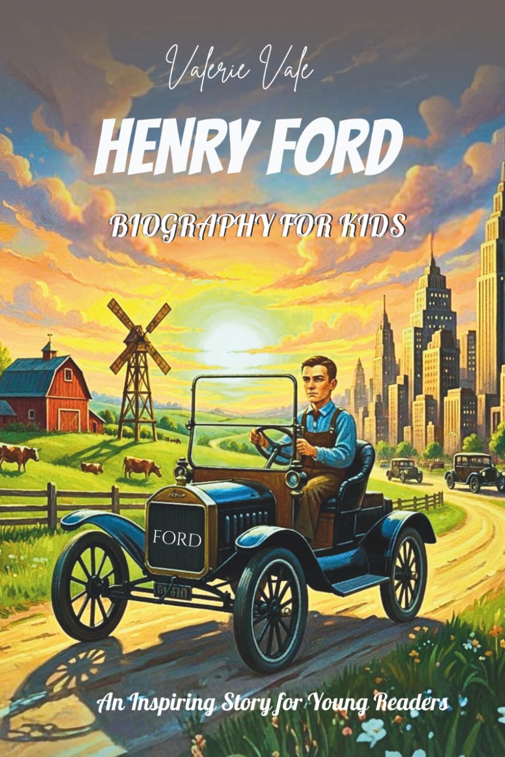 Henry Ford Biography for Kids: The Amazing Farm Boy Who Put the World on Wheels: An Inspiring Story for Young Readers