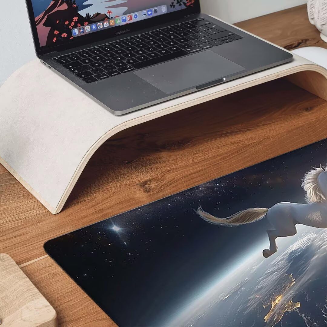 Podkładka pod mysz, podparcie nadgarstka, podkładka pod mysz z antypoślizgową gumową podstawą, ergonomiczna podkładka pod mysz do komputera, laptopa, do użytku biurowego, kompatybilna z myszami
