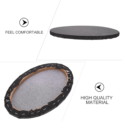 Miniatura 9 de 1 lienzo ovalado negro para pintar marcos de arte de bricolaje, pintura al óleo y agua, marco de pintura con lienzo negro con marco de artes,