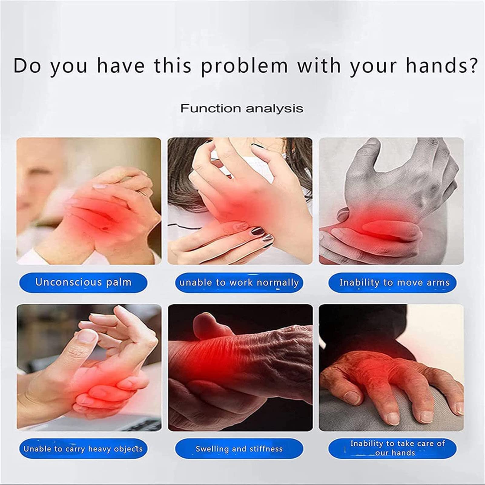 Guante De Robot De Rehabilitación, Guantes De Entrenamiento Inteligente para Hemiplejia, Férula De Mano Funcional, Ejercicio De Terapia De Mano De Accidente Cerebrovascular