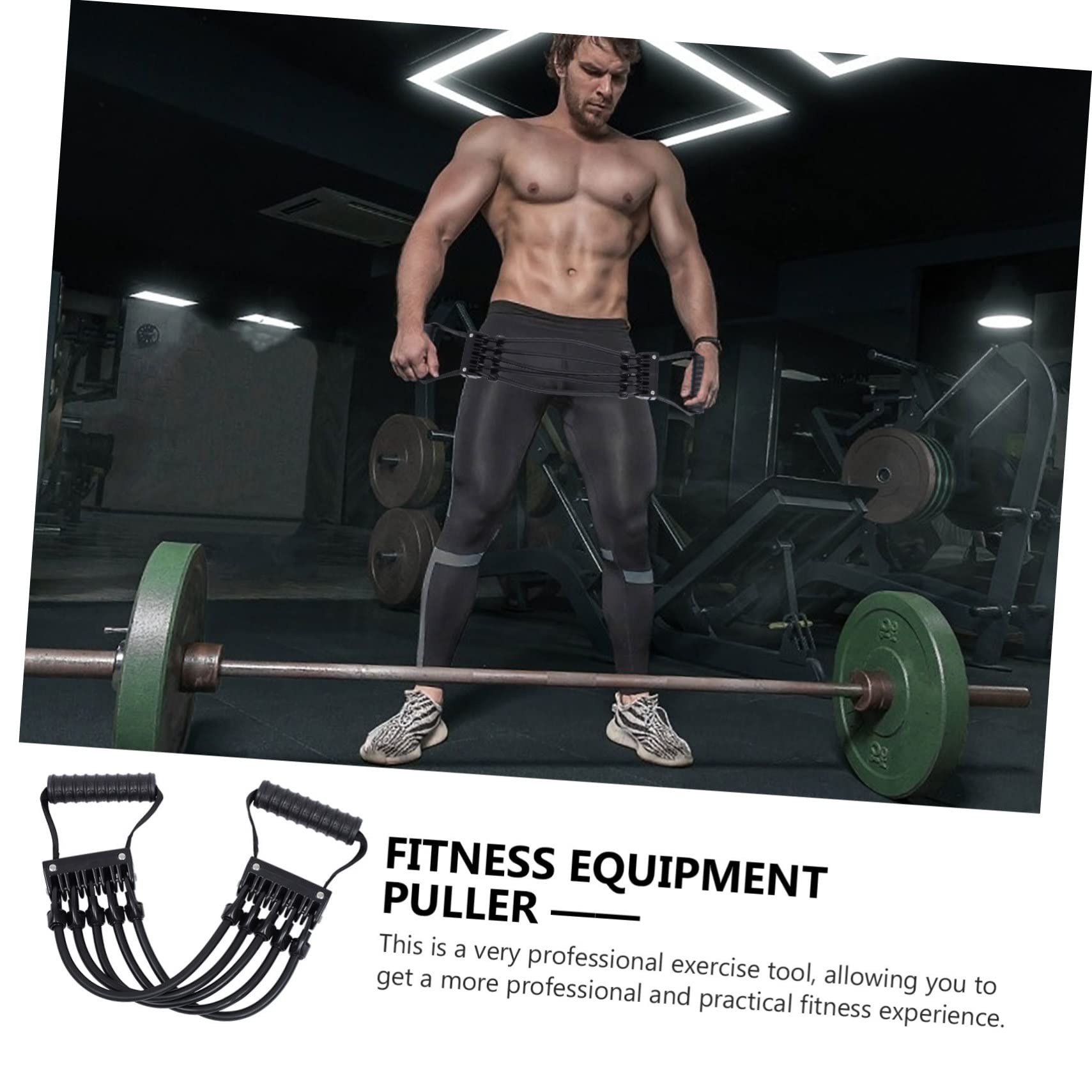 Toddmomy Widerstandsbänder für Brusttraining Elastischer Brustexpander für Fitness Kompakt und Platzsparend für Anfänger und Profis
