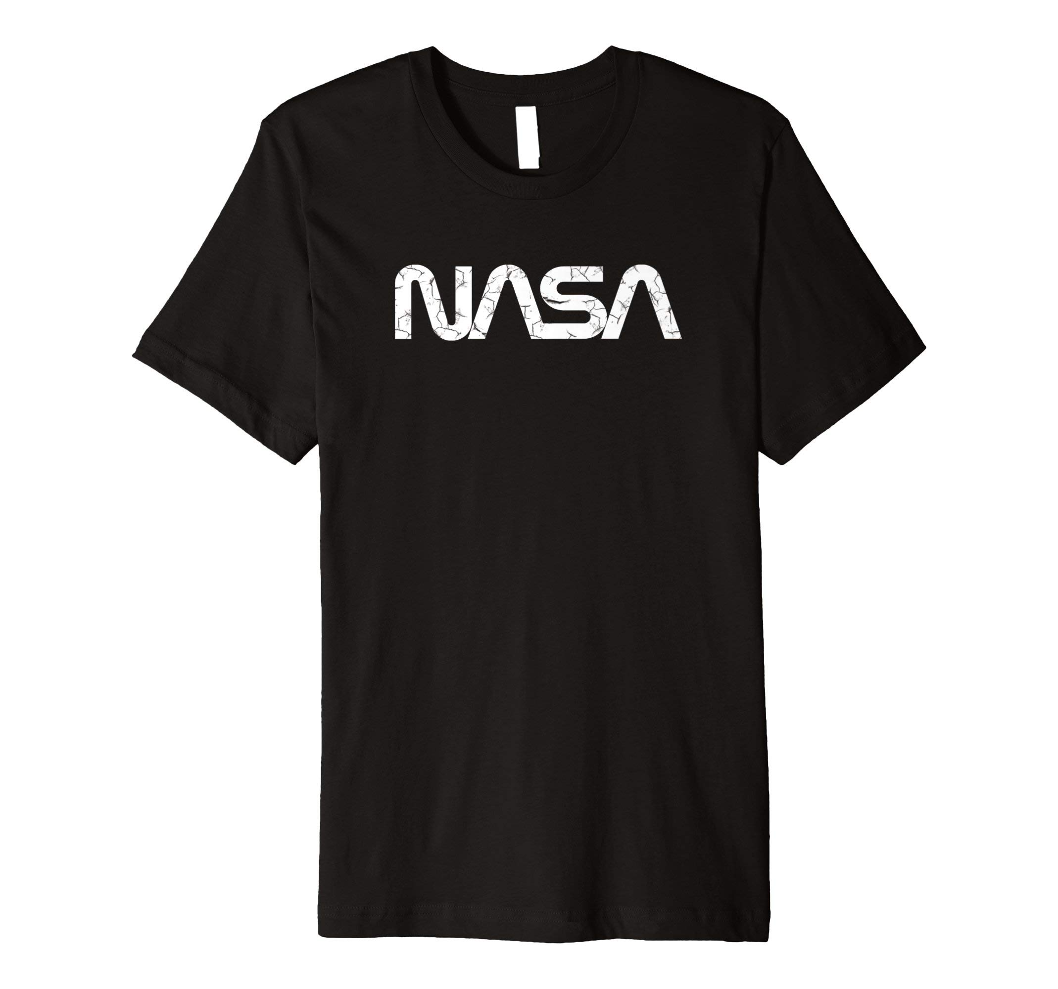 Major Future NASA Space ClothingCracked NASA Worm Logo NASA T-Shirt