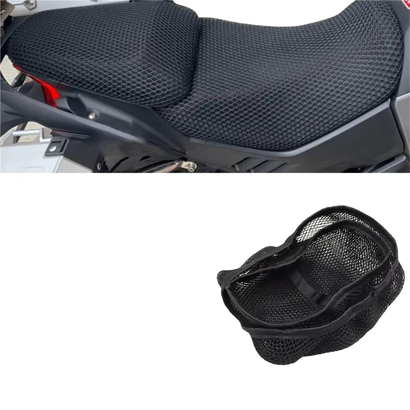 Moto Copri Sedili Per VOGE 500DS 500 DS coprisedile per moto tessuto a rete cuscino di protezione isolante termico traspirante