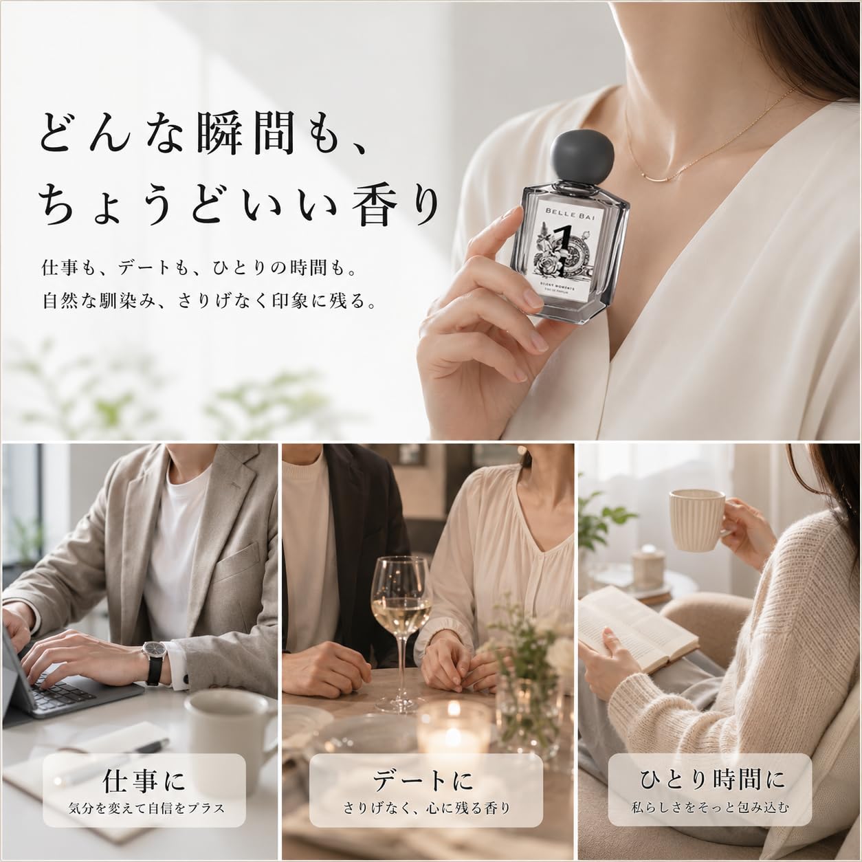 Amazon | ベルバイ BELLE BAI ベルナンバー3 オードパルファン/リベ