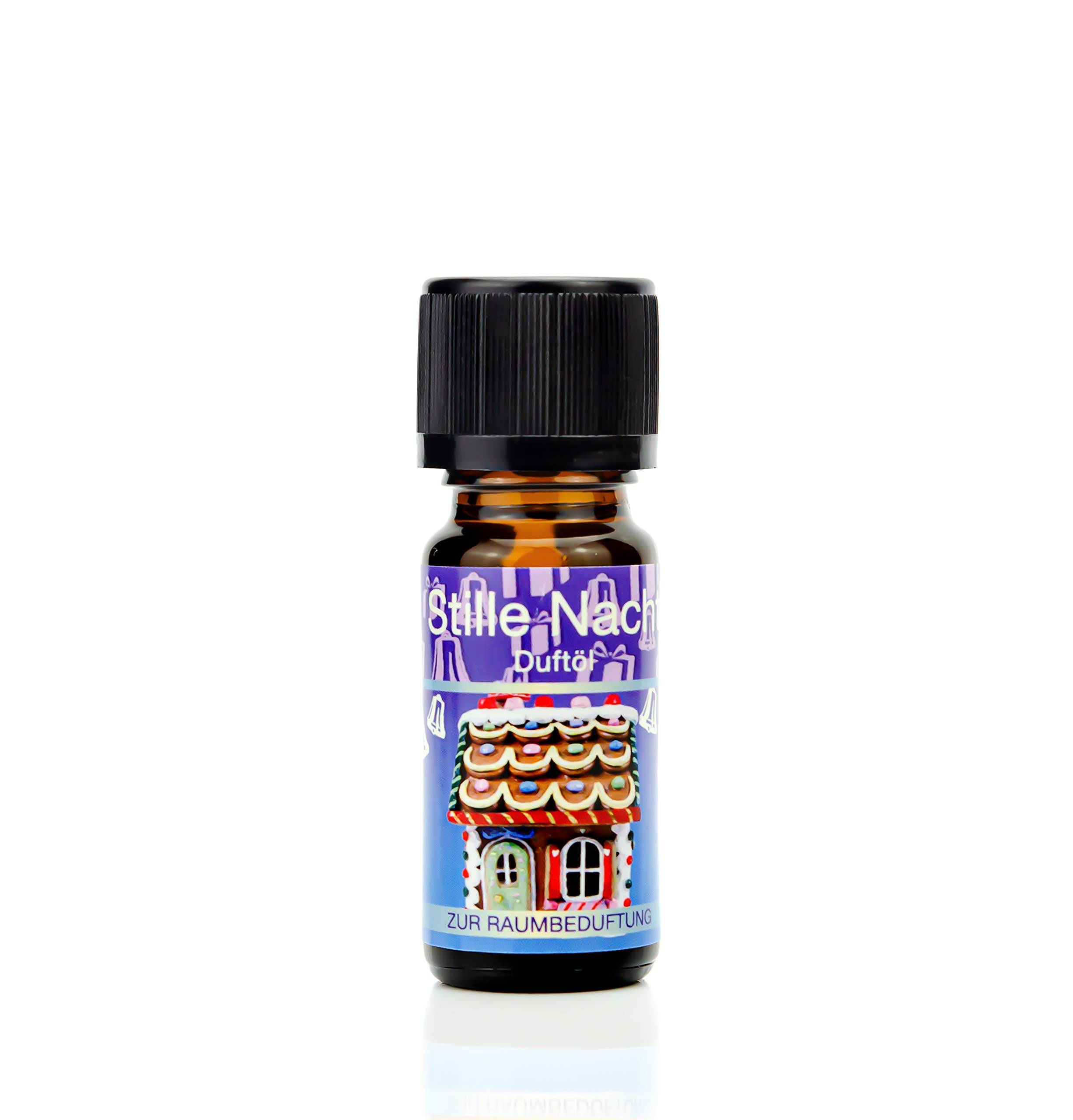 6er Set Duftöle Für Weihnachten & Winter – Vanille, Zimtrinde, Mandarine, Stille Nacht, Kaminfeuer, Winterabend – Je 10 Ml + Feuerzeug