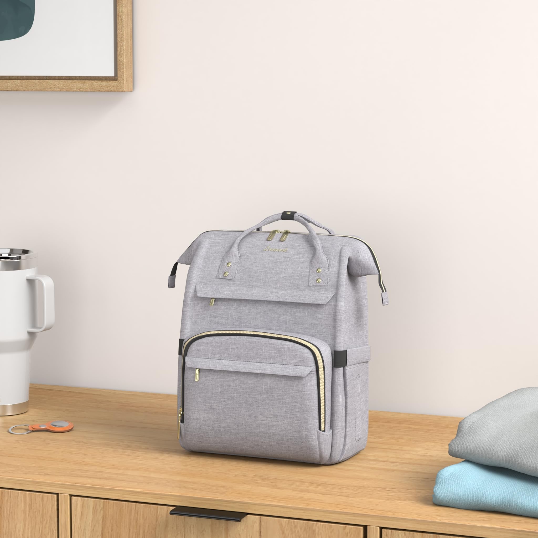 Amazon.com: LOVEVOOK Laptop Backpack for Women, 15.6 Inch 
