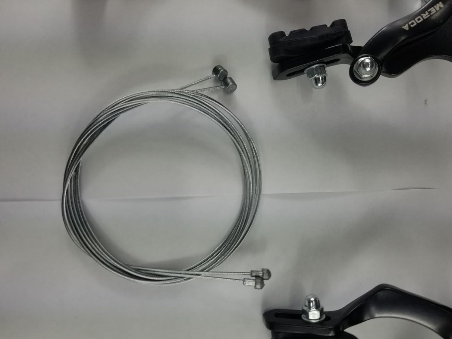 Bike Caliper Brake Set Long Reach Arm 55-73mm Nutted Front & Rear