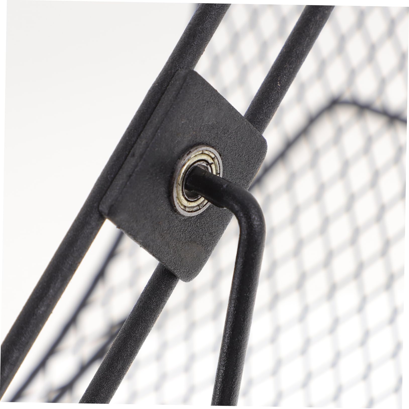 INOOMP Roue Silencieuse pour Hamster, Jouet de Course pour Hamster en Fer Noir, Exercice Sûr et Silencieux pour Hérisson et Petits Animaux