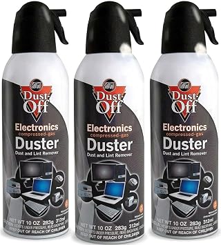 Falcon Dust-Off Compressed Gas Duster 10 oz., 12 Pack