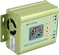 Vista 8 de Controlador solar MPPT DC12-60v, MPT-7210A controlador LCD Pantalla LCD Regulador de panel solar de energía para batería de litio