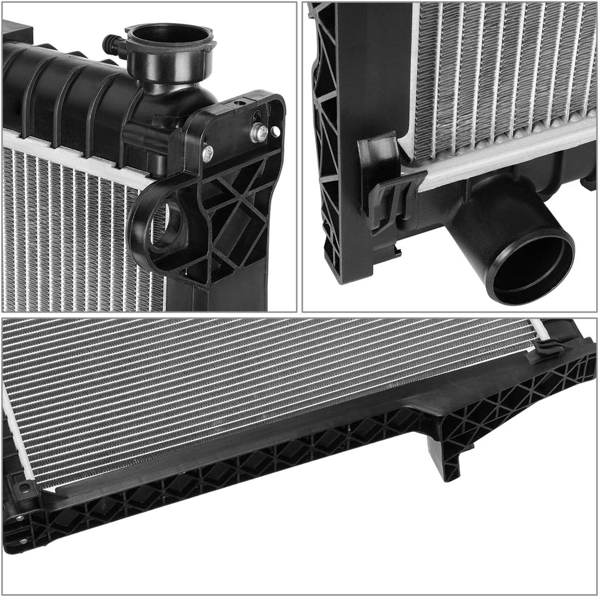 DPI-2738 OE Factory Style Aluminum Core Radiator Compatible with 04-09 Dodge Durango/Chrysler Aspen