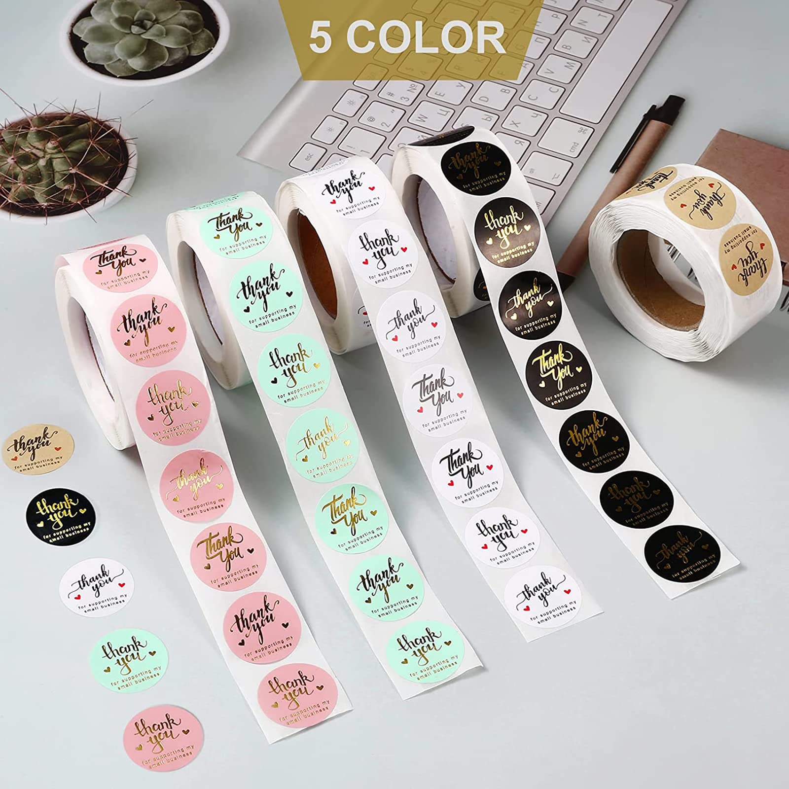 Grazie Per Aver Festeggiato Con Noi Adesivi Sigilli Italia - Foto 2