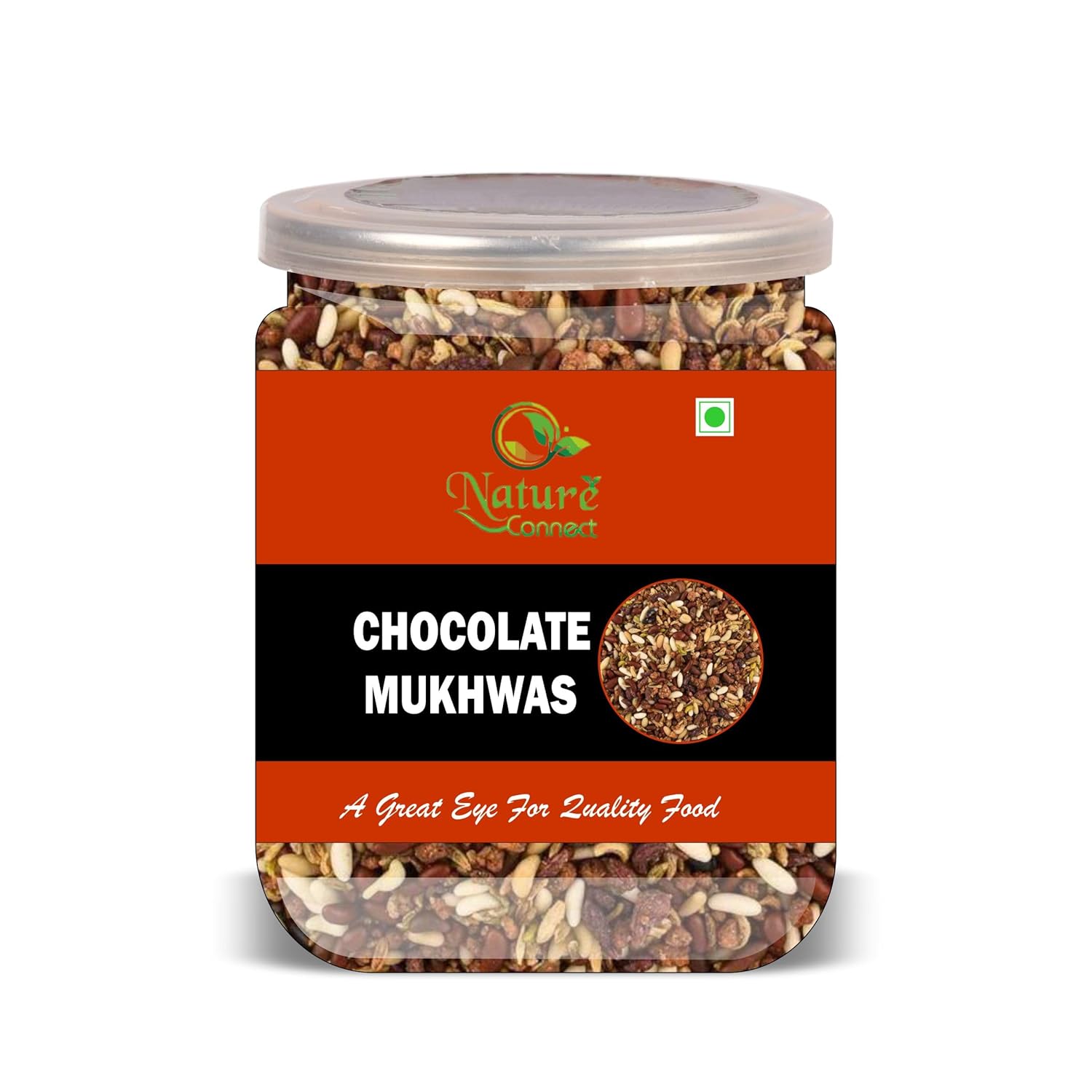 NATURE CONNECT Chocolate Mouth Freshener 500 Gram Airtight Container
