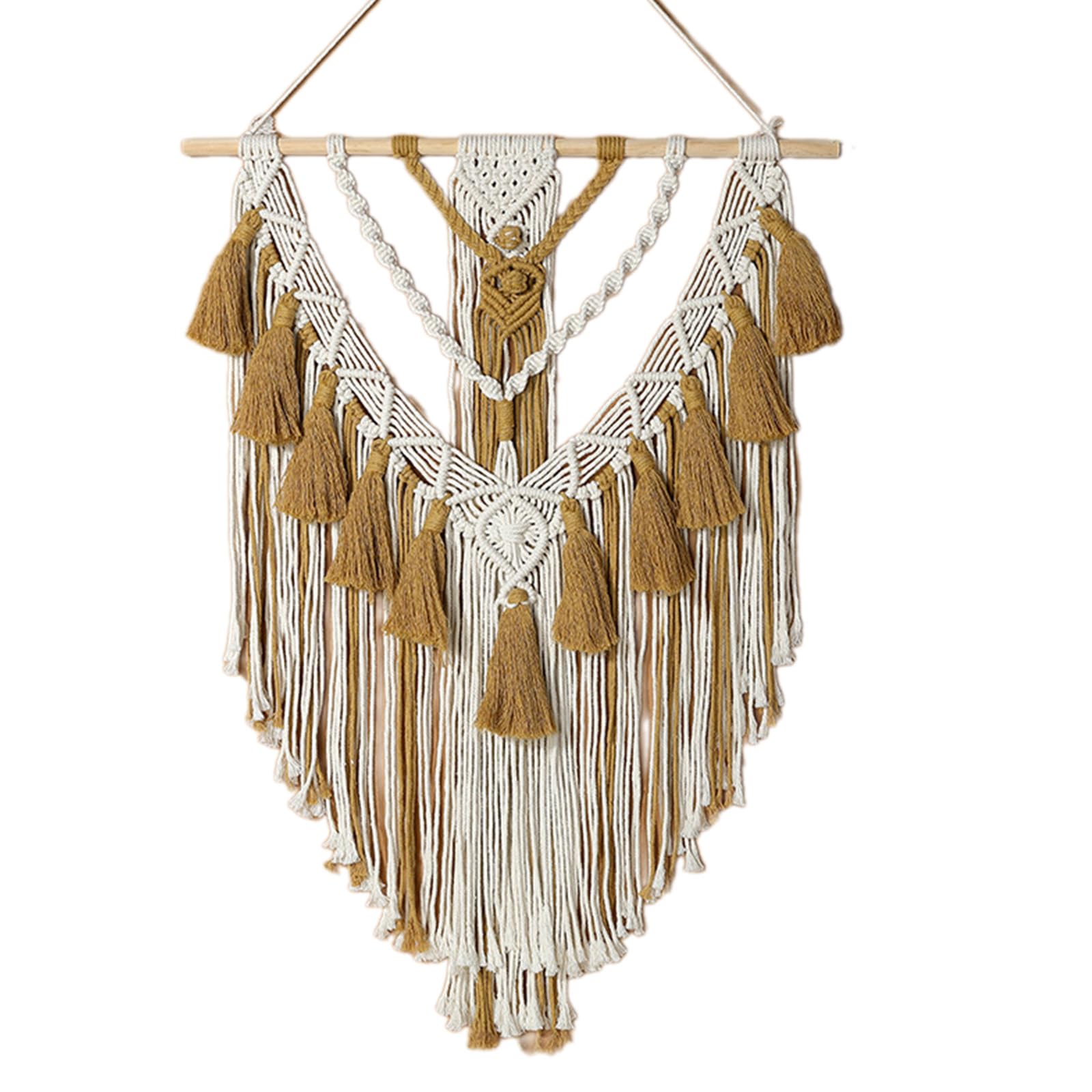 YWLUUOO Wall Hanging Tapestry Wall Decor Hand Woven Knitted Tapestries Home Decoration Cotton Rope Tapestries
