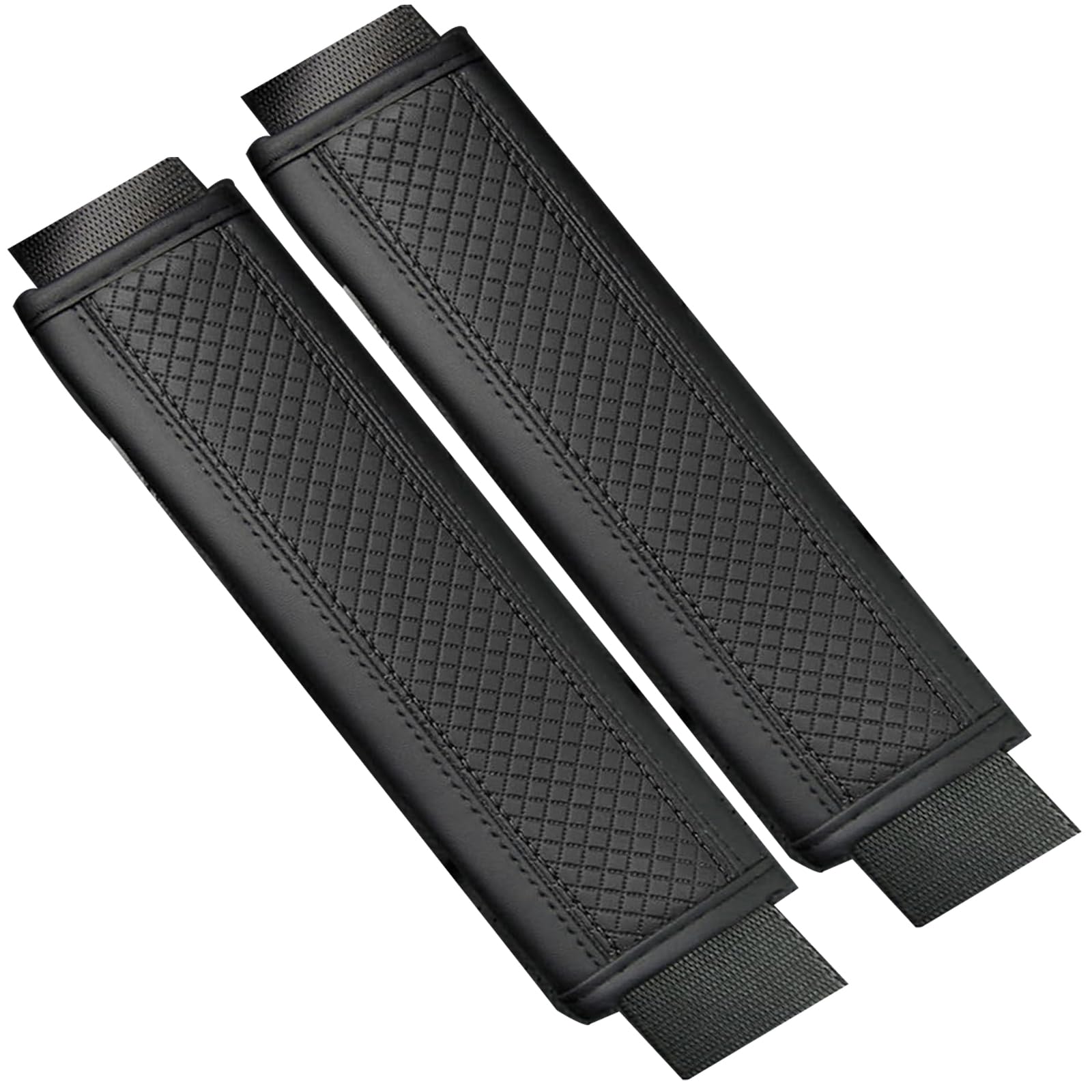 Aturmon 2 PCS Auto Seat Belt Cover, Car Seatbelt Shoulder Neck Protection Pad, Soft, Comfortable Driving Compatible with Cars, Truck, Airplane Backpack