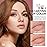 evpct 1Pcs Bright Pure Nude Pink Matte Lip Liner and Liquid Lipstick Stain Makeup Set for Women, Nude Long Lasting Smudge Proof Lipstick labiales matte mate larga duracion listip 24 hours originales