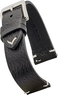 Alpine Genuine Vintage Leather Watch Strap | Quick Release Watch Band | Full Grain Leather Watch Band for Men & Women | Compatible with Traditional & Smart Watches