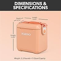 Vista 2 de Igloo Tag Along Too Cooler Enfriadores aislados estilo picnic de carcasa dura