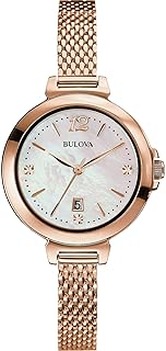 orologio solo tempo donna Bulova Diamanti casual cod. 97P108
