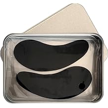 Amber Lash Reusable Light Blocking Eyepatches for LED Eyelash Extensions, 1 pair