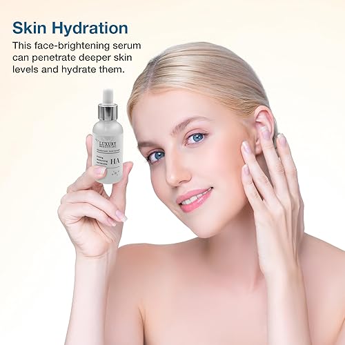 Miniatura 6 de Inc Hyaluronic Acid Anti-Aging Face Serum Moisturizer - Cuidado de la piel reafirmante, tensor, antiarrugas para corrección de manchas oscuras,