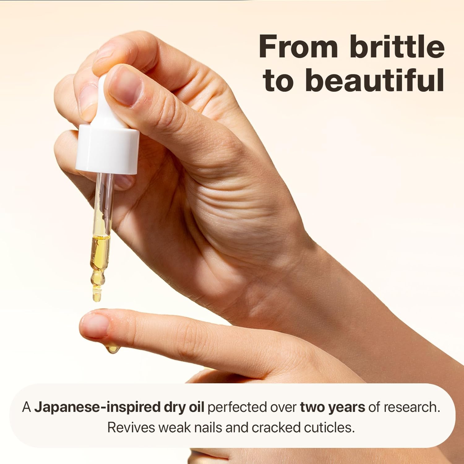 Onsen Secret Nail & Cuticle Repair Oil (35ml) - Dry Oil Formula - Japanese Tsubaki, Tea Tree & Jojoba - Strengthens Nails, Repairs Cuticles, Hydrates Skin & Hair - Natural & Vegan - Image 3