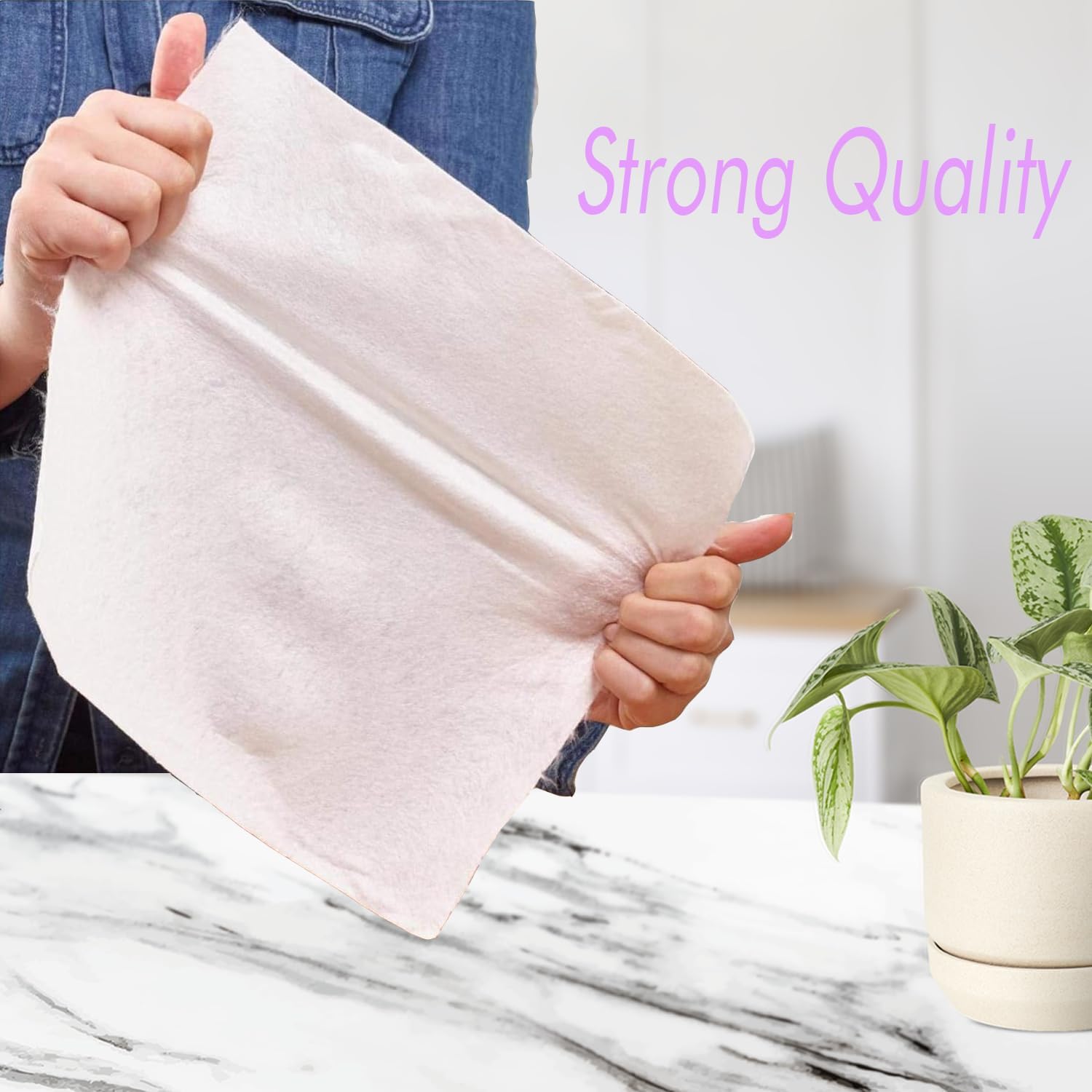 Ella 2 Ply Kitchen Tissue/Towel Paper Roll soft and highly absorbent - 6 Rolls (60 Pulls Per Roll 360 Sheets) - Image 5 thumbnail