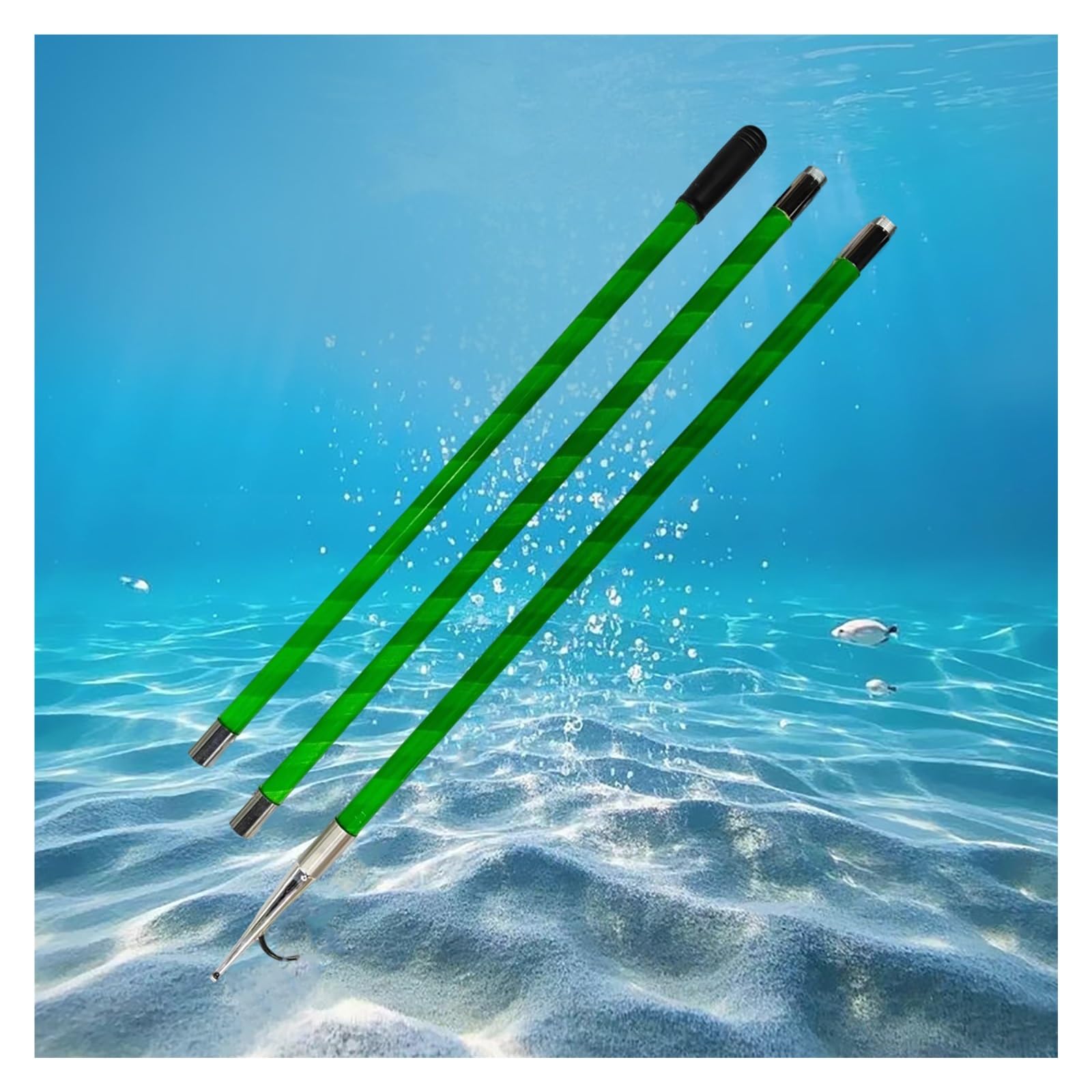 DJPHOFS 1 2 3 4 5 M Dock Defender Boat Docking Sticks, Portable Scratch-Resistant Dock Hooks for Boat, High Strength Pole with Hook on End Easy of Use(3m/9.8ft/118.1in)