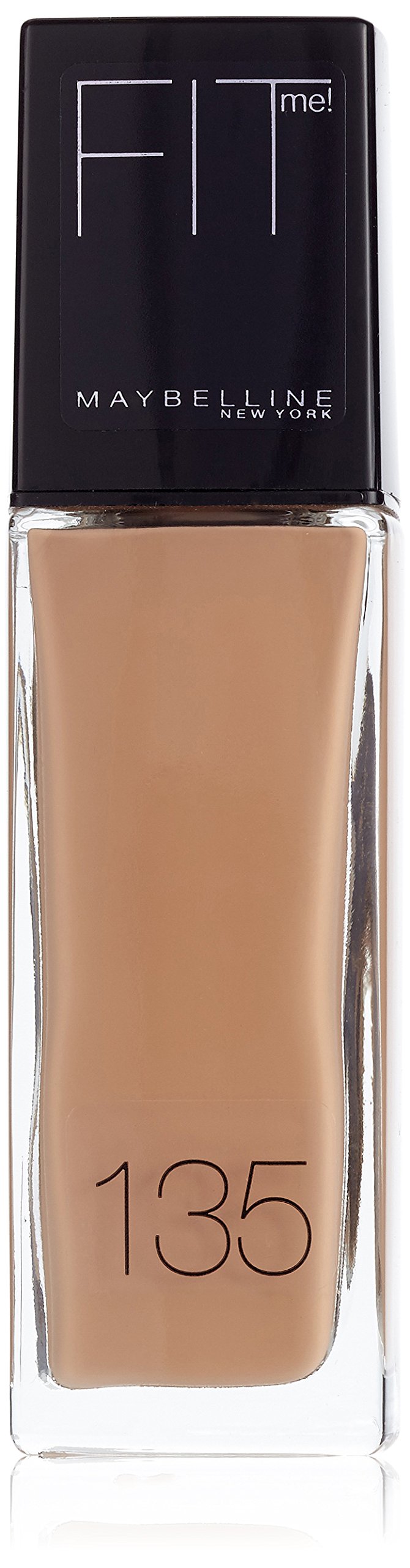 Maybelline New York Fit Me Make-Up Liquid Foundation with SPF18 135, Creamy Natural 30 ml