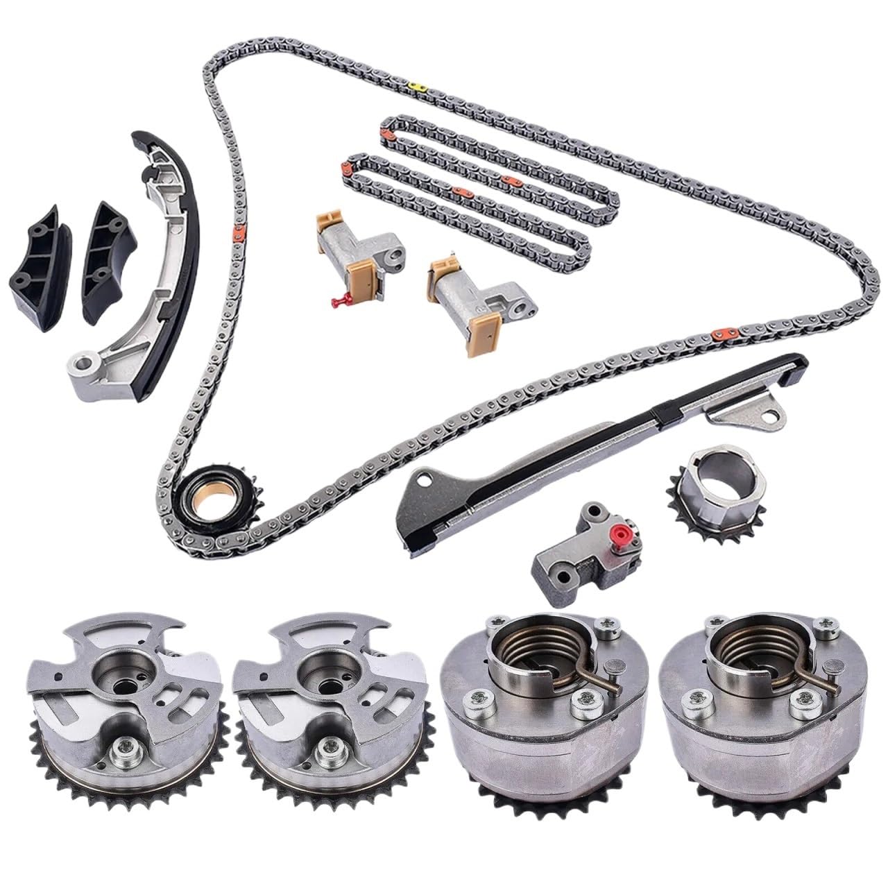 Zestaw paska rozrządu samochodowego Zestaw łańcucha rozrządu 1 szt., koło zębate wałka pasujące do silnika Toyota Avalon Camry Sienna Highlander 3.5