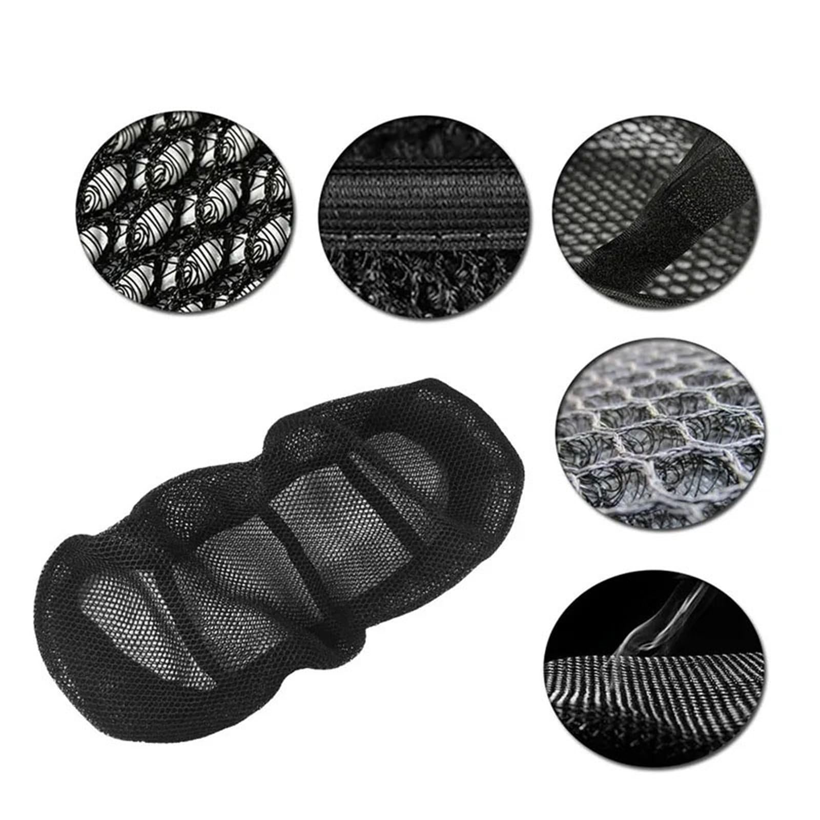 Accesorios De Motocicleta para Moto para Guzzi V7, Cubierta para El Asiento Trasero Piedra, Protector Red Malla 3D A Prueba Sol